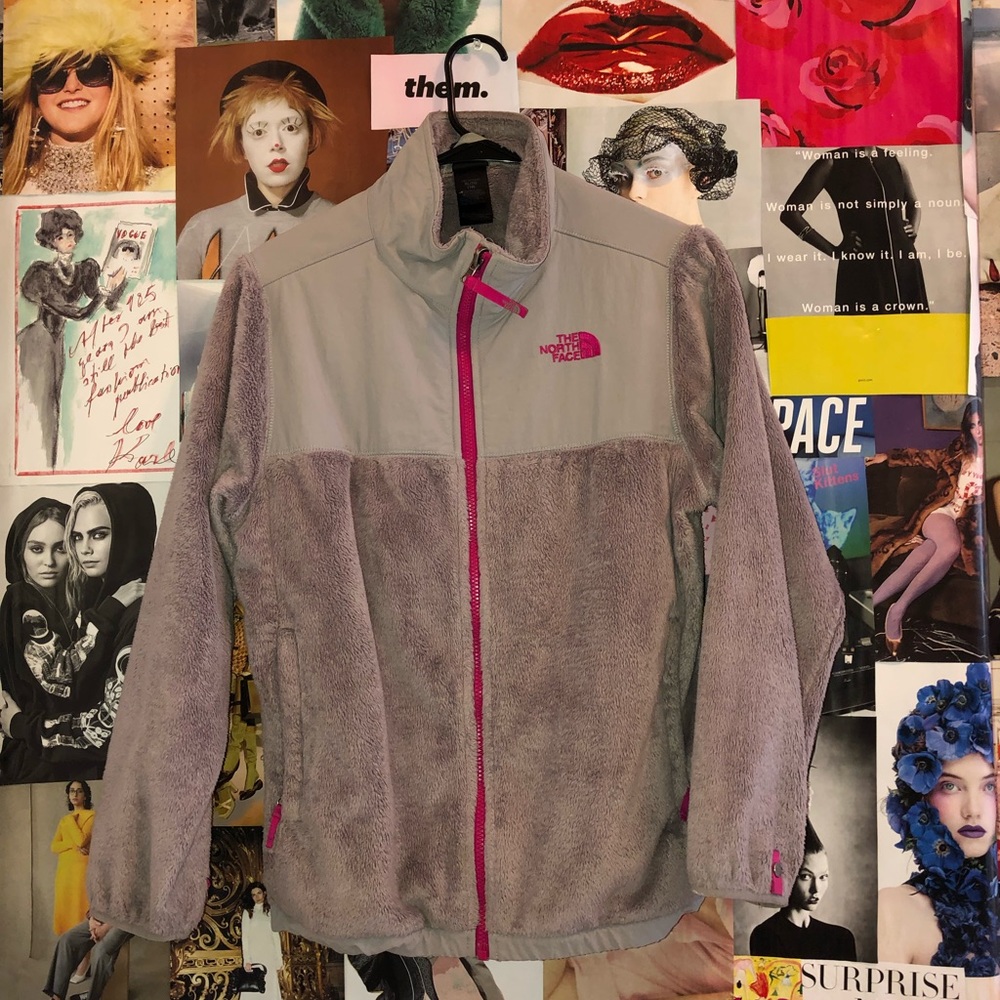 fleece NorthFace jacket